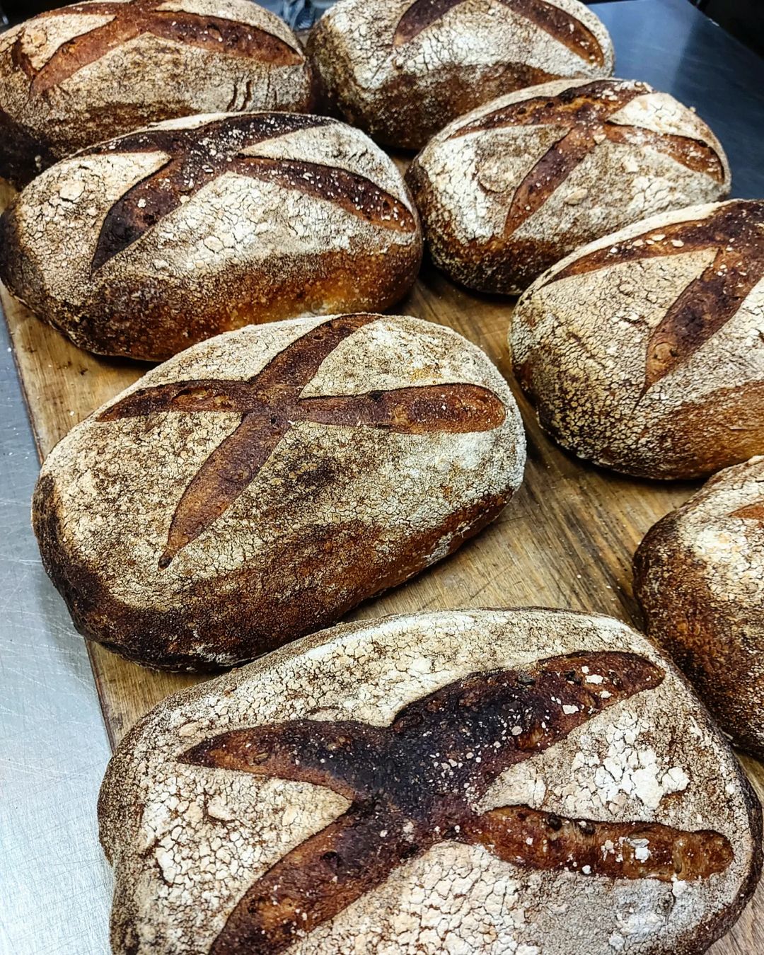 Sourdough Loaves and Coffee
